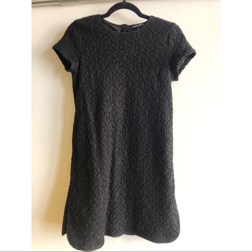 🇫🇷 Rare! Madewell et Sezane Black Lace Shift Dress, Size 2
